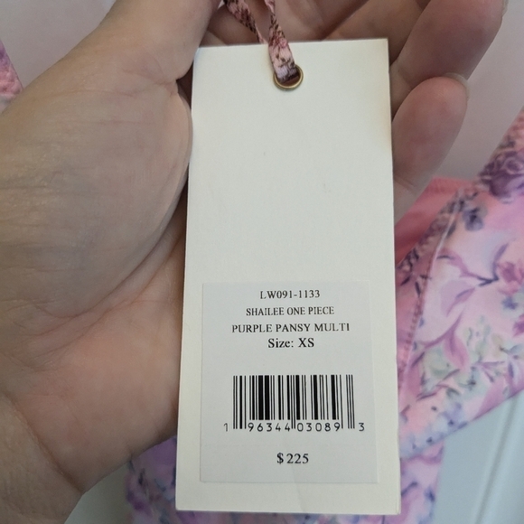 NWT LoveShackFancy Shailee One Piece Swimsuit - Picture 5 of 6